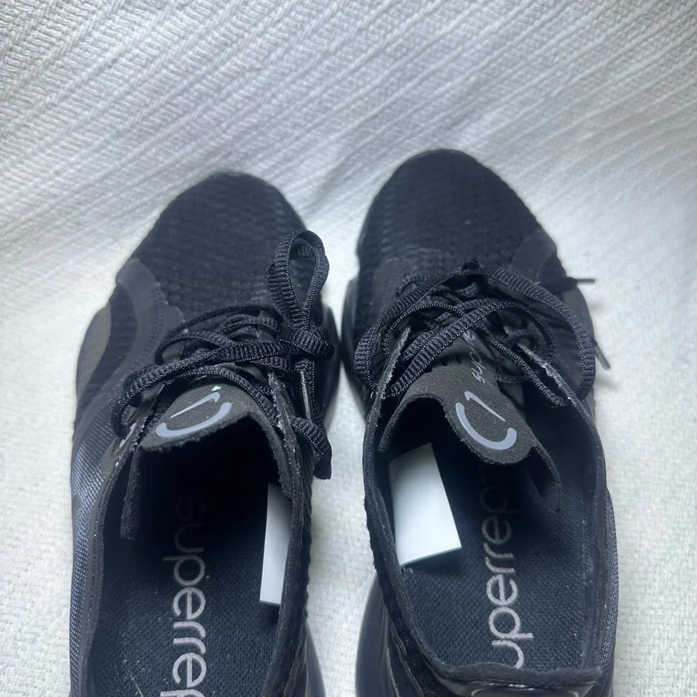 Nike Superrep Go Black iron Grey Sneakers with Silver Accents